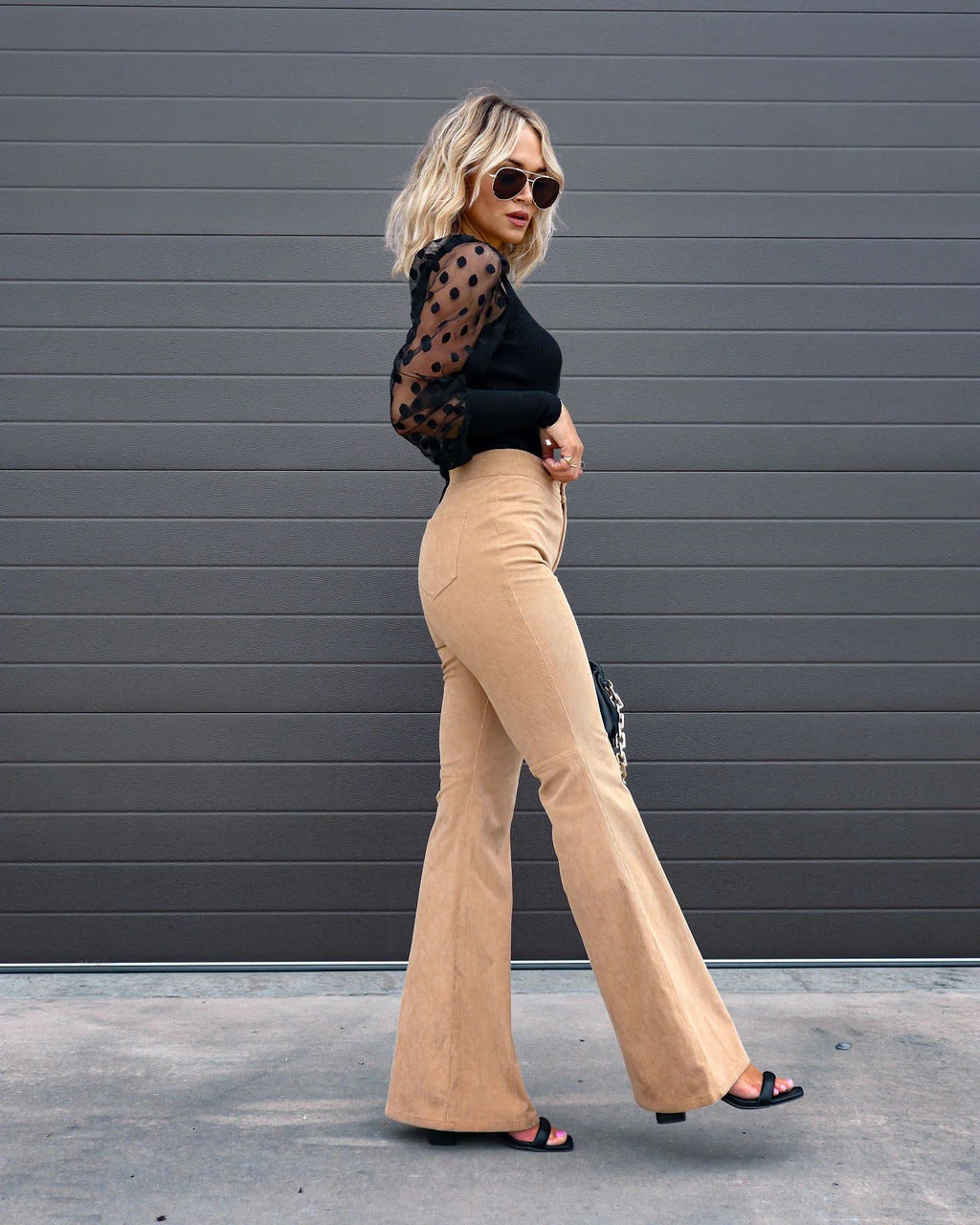 Vivienne | Stijlvolle Fluwelen Broek