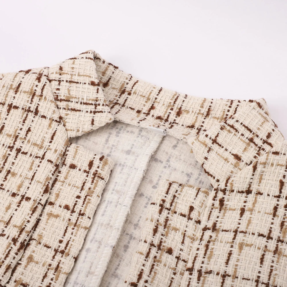 Blazer élégant et tendance pour femmes à manches longues