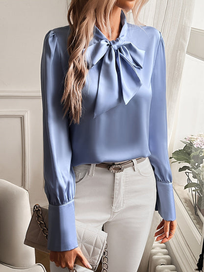 Taya | Bow Tie Blouse