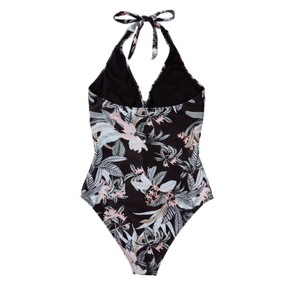 Elna | Tropisch High-Waist Badpak