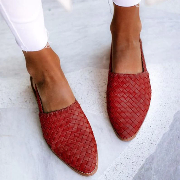 Sage | Woven Slingback Sandalen