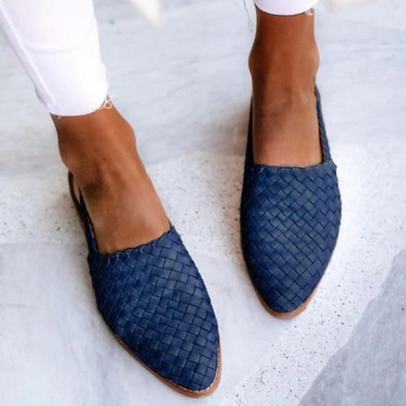 Sage | Woven Slingback Sandalen