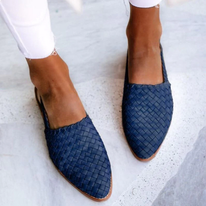 Sage | Woven Slingback Sandalen