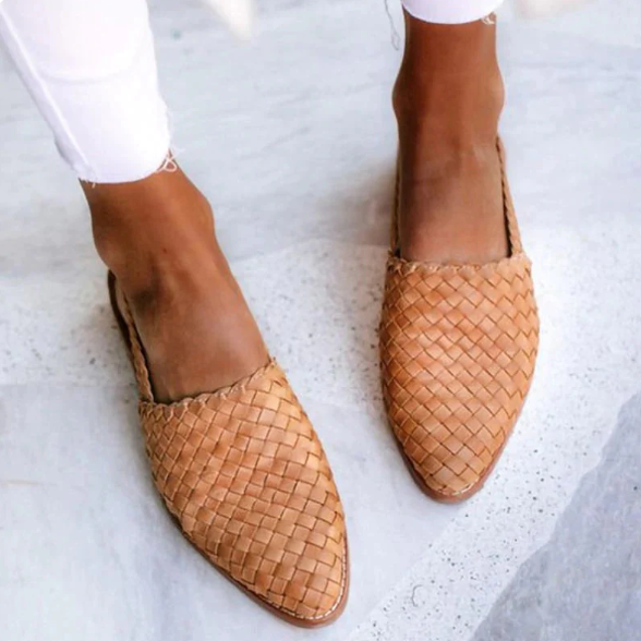Sage | Woven Slingback Sandalen