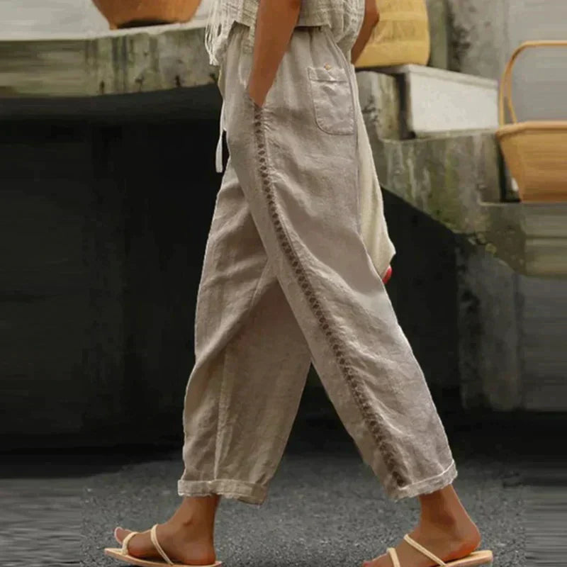 Dasha | Linnen Broek
