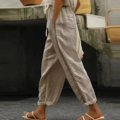 Dasha | Linnen Broek
