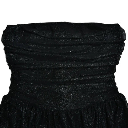 Dahlia | Strapless Glitter Mini-Jurk