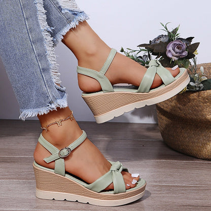 Cornelia | Elegante Wedge Sandalen