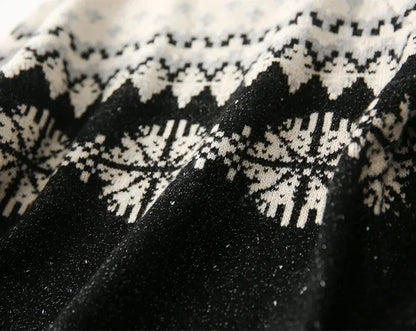 Trendy Warme Gebreide Damestrui met Col