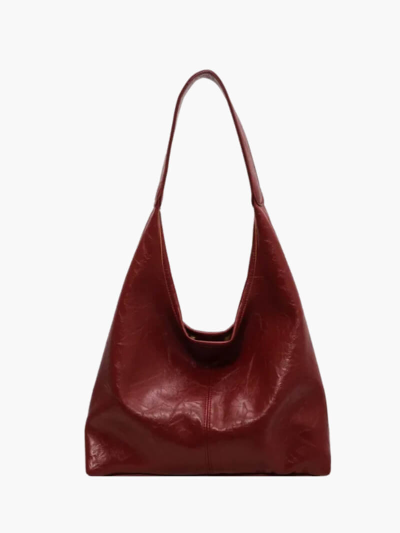 Elegante Comfortabele Dames Schoudertas met Rits