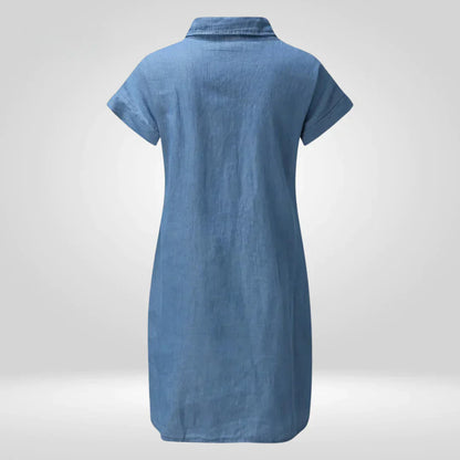 Aureline | Denim Shirt Dress