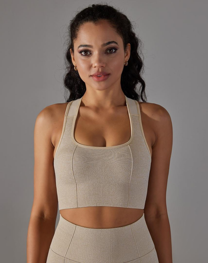 Larissa | High Support Ribbed Sports Bra