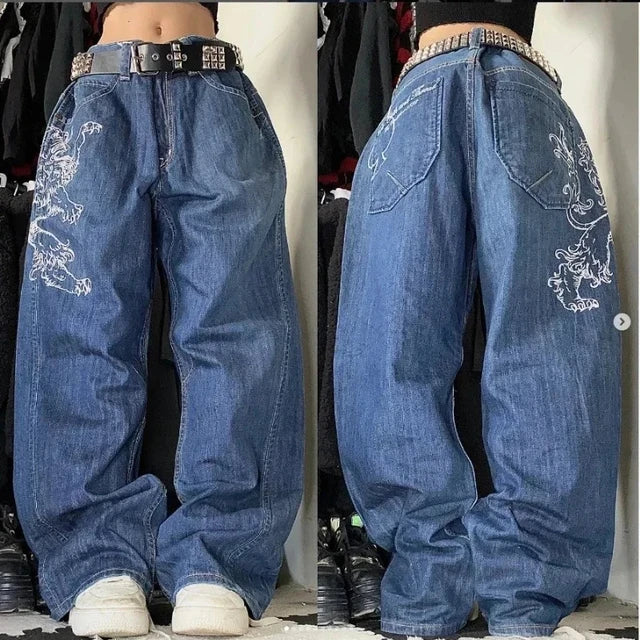 Dunya | Jean Baggy Évasé Streetwear