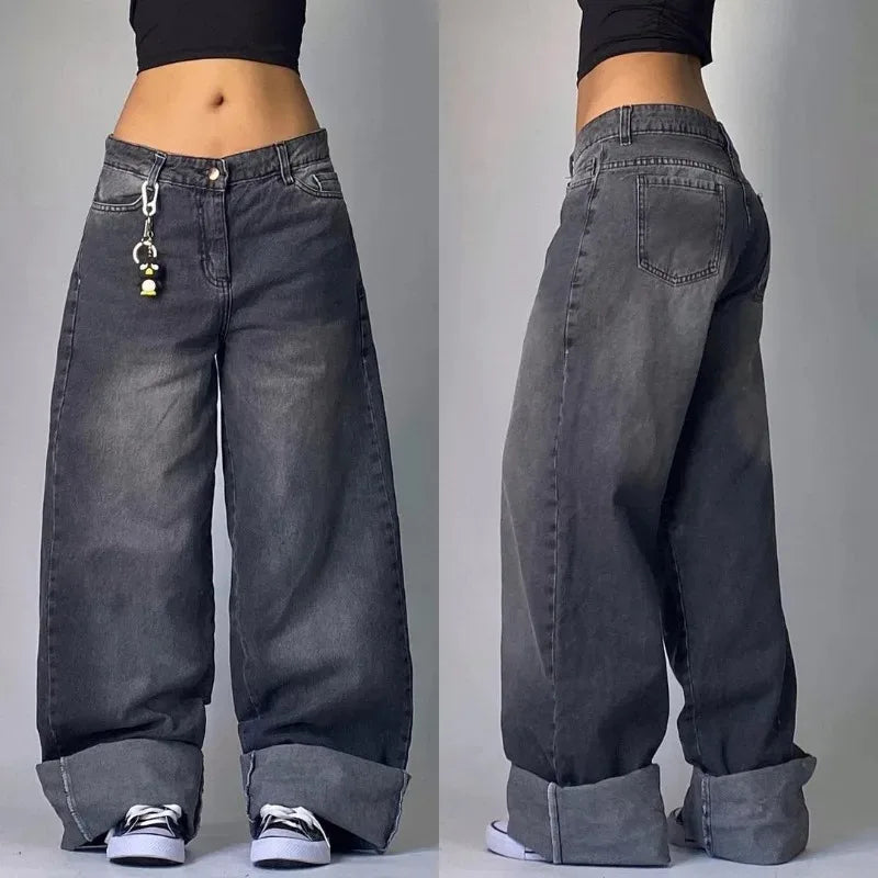 Dunya | Jean Baggy Évasé Streetwear