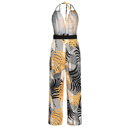 Vidalya | Palm Print Jumpsuit