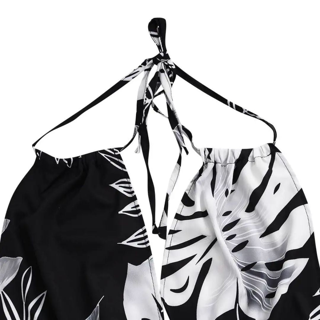 Vidalya | Palm Print Jumpsuit