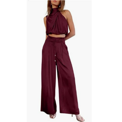 Coleena | Satijnen Co-ord Set