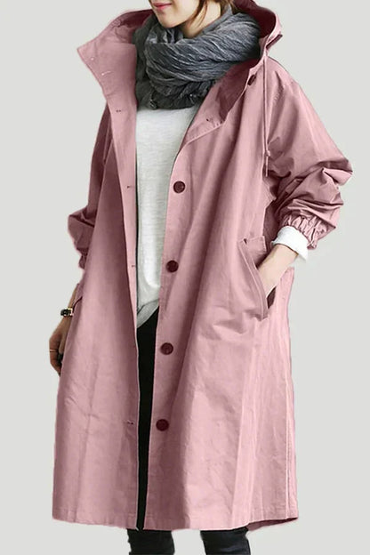 Stijlvolle Oversized Dames Regenjas met Comfortabele Pasvorm