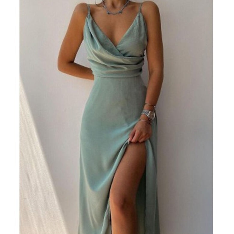 Kamillah | Elegant Satin Prom Dress
