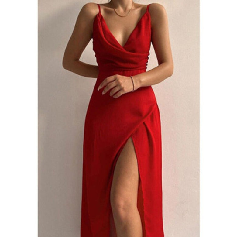 Kamillah | Elegant Satin Prom Dress