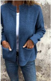 Zacht Comfortabel Dames Vest Met Zakken