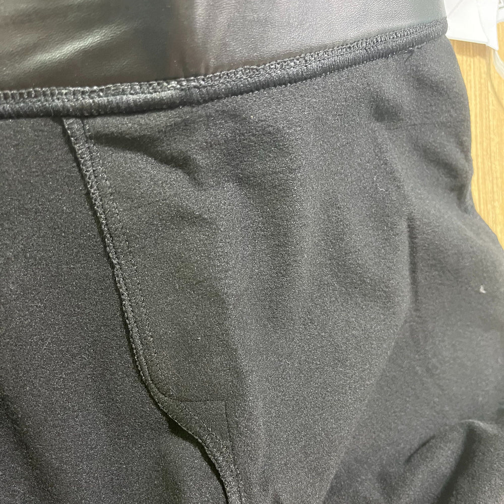 Angel | Glanzende Hoge-Taille Legging in Leerlook