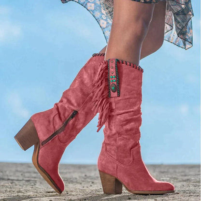 Kayrah | Western Laarzen met Franjes