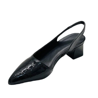 Olive | Luxe Slingback Pumps