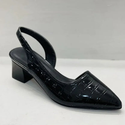 Olive | Luxe Slingback Pumps