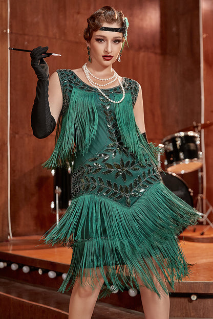 Goedele | Vintage Fringe Jurk