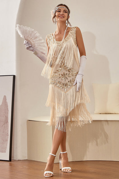Goedele | Vintage Fringe Jurk