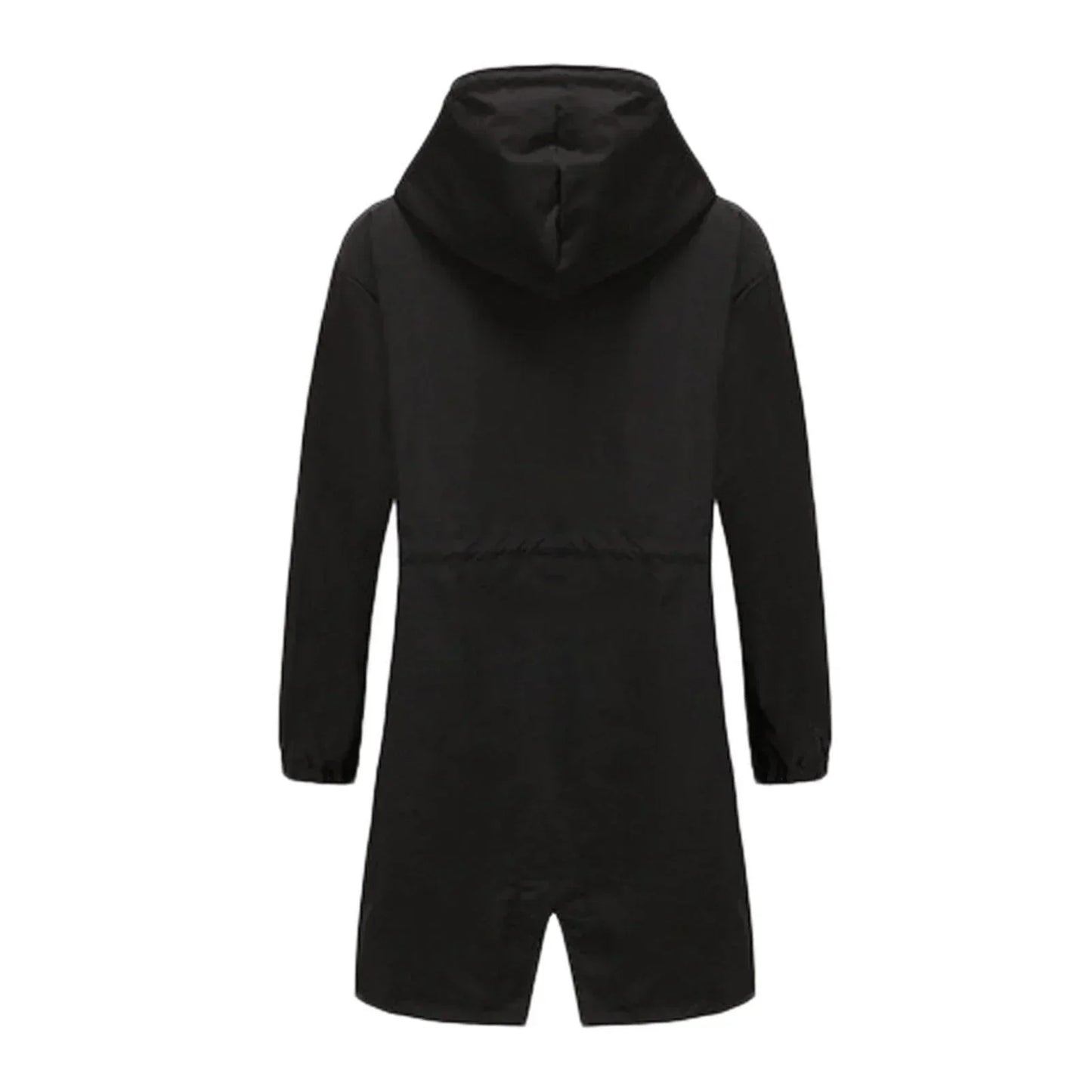 Waterdichte Dames Tussenjas met Capuchon en Knoopsluiting