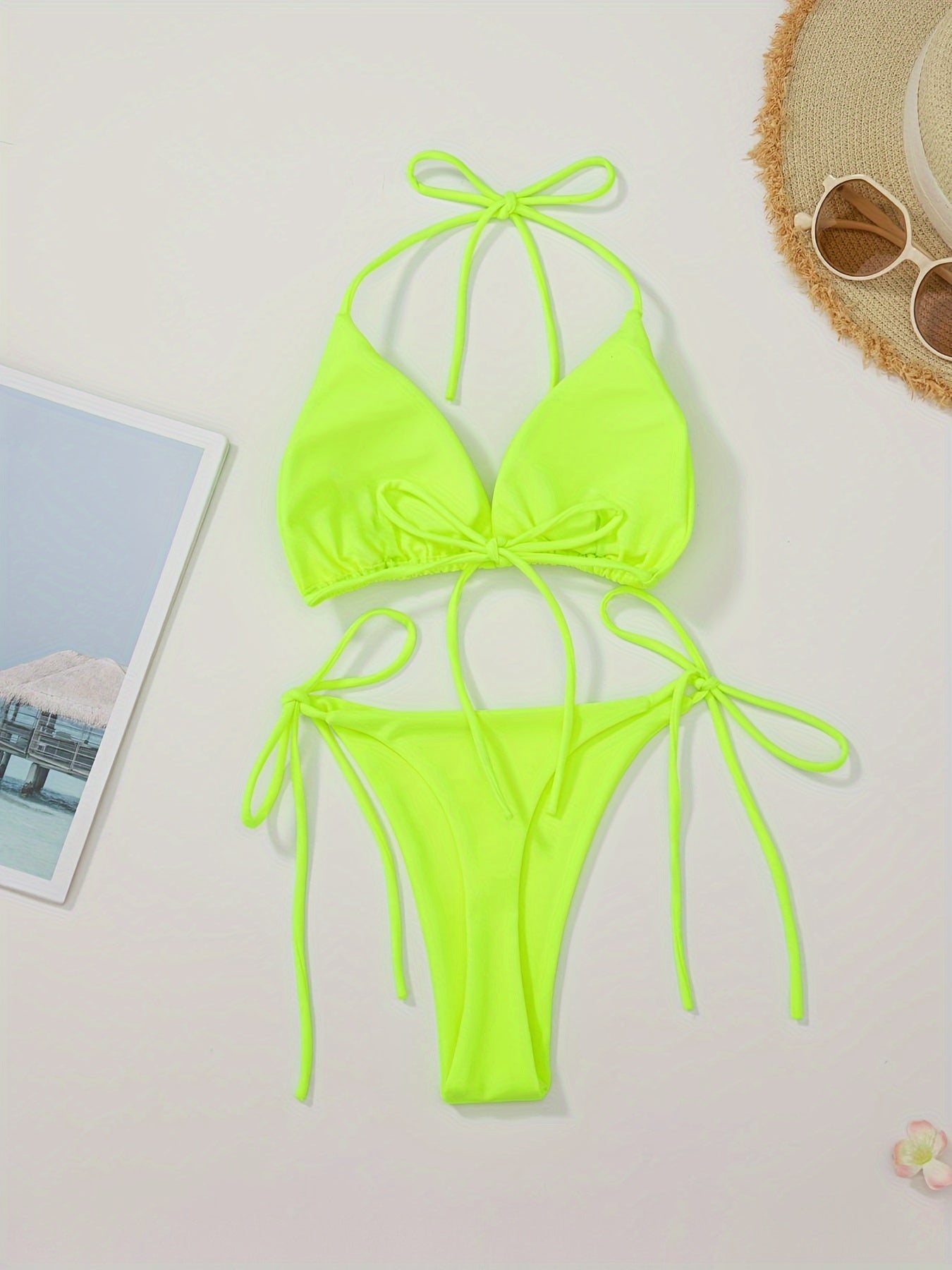 Gaity | Minimalistische Bikini met Strikdetails
