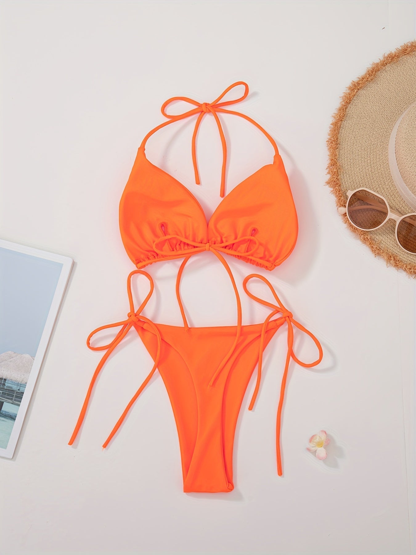 Gaity | Minimalistische Bikini met Strikdetails
