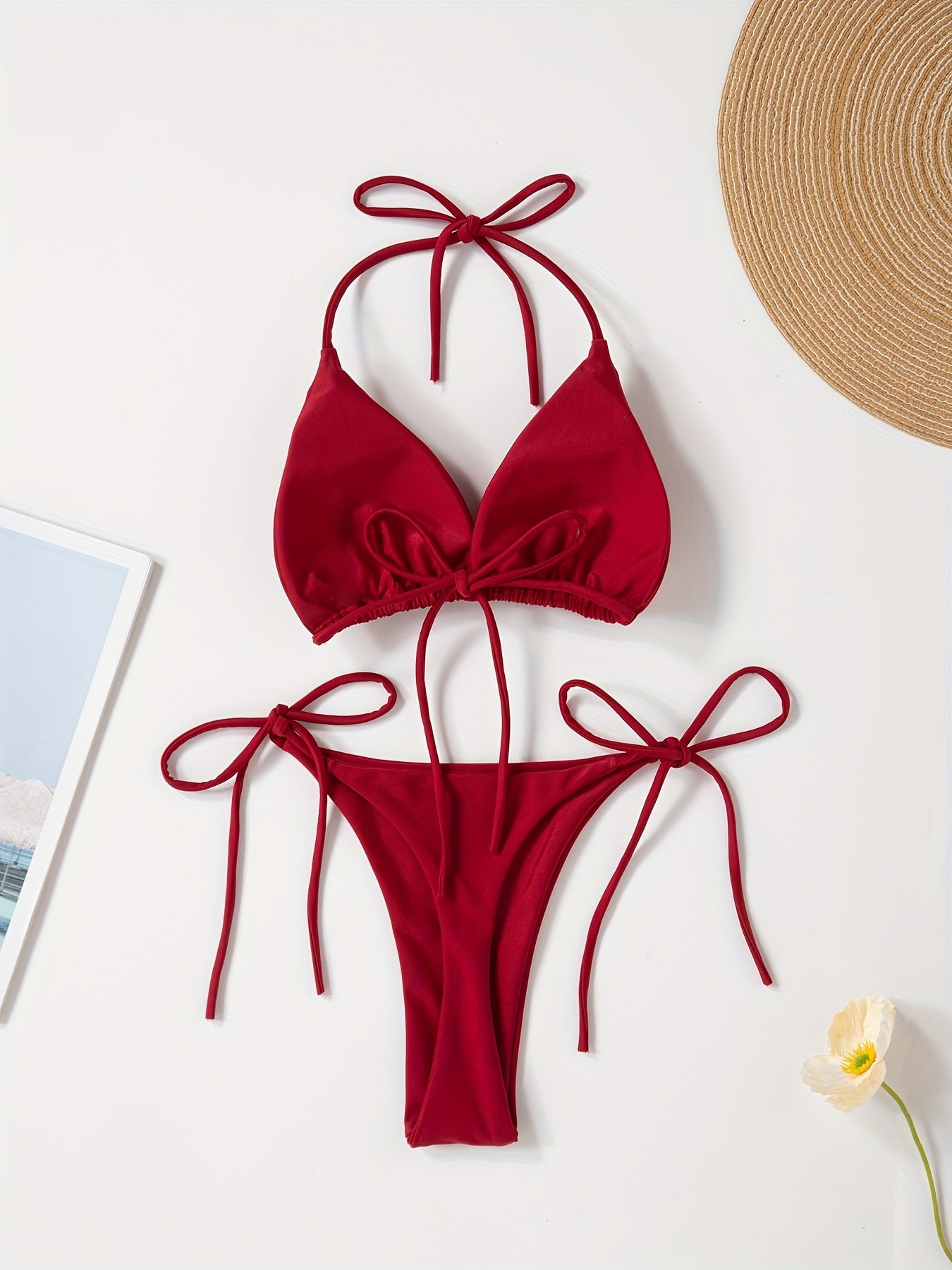 Gaity | Minimalistische Bikini met Strikdetails