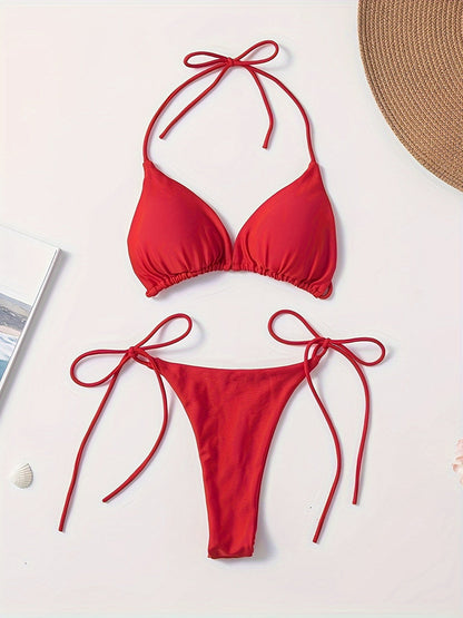 Gaity | Minimalistische Bikini met Strikdetails
