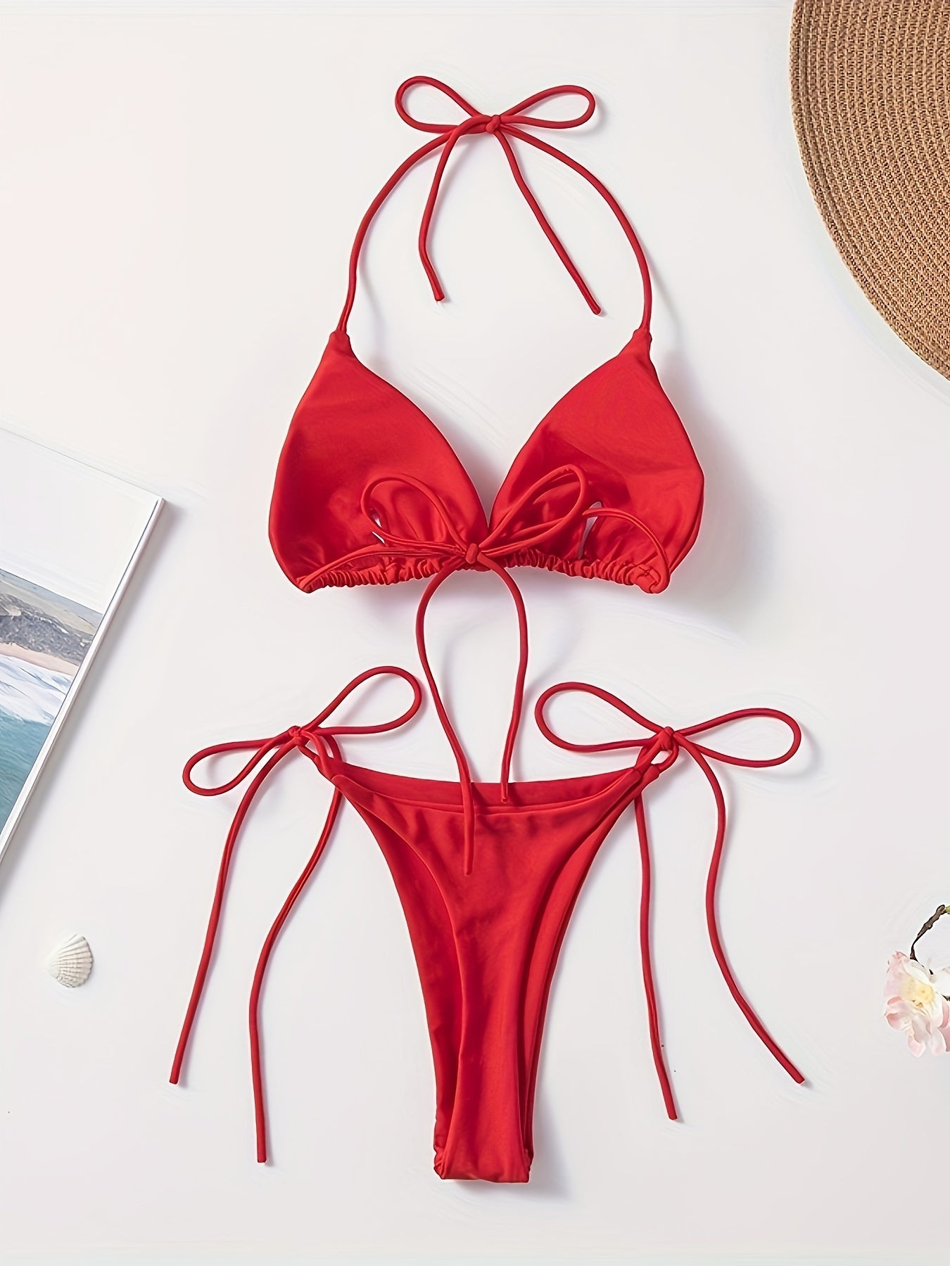 Gaity | Minimalistische Bikini met Strikdetails
