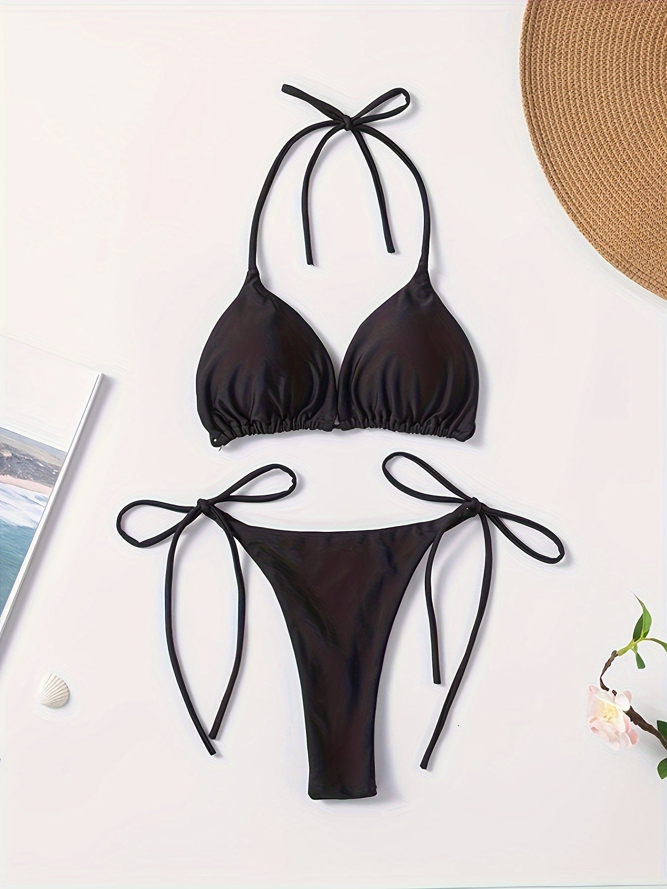 Gaity | Minimalistische Bikini met Strikdetails
