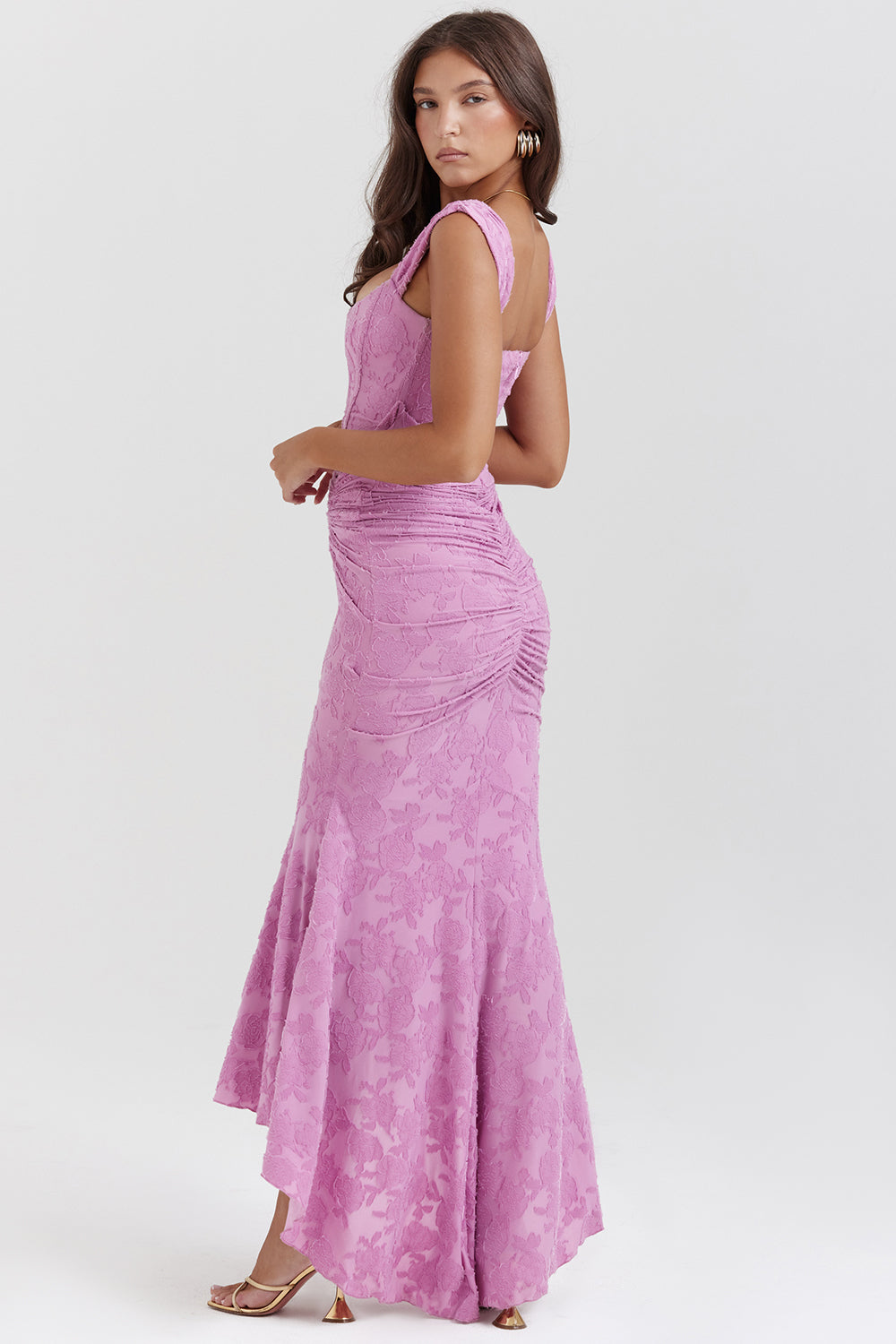 Alcinia | Elegant Asymmetrical Midi Dress