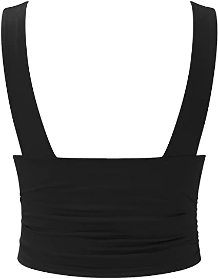 Alana | Elegante V-Hals Crop Top