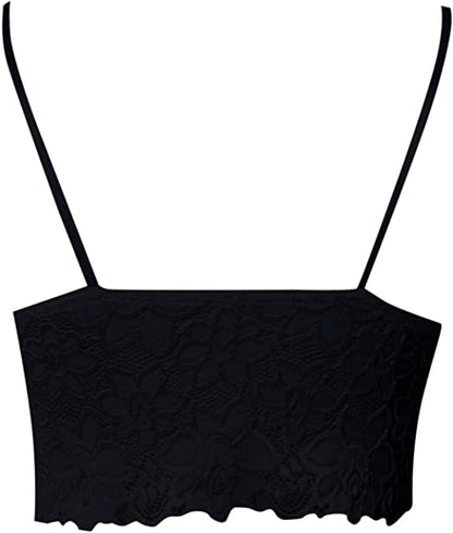 Cecilia | Lace Crop Top