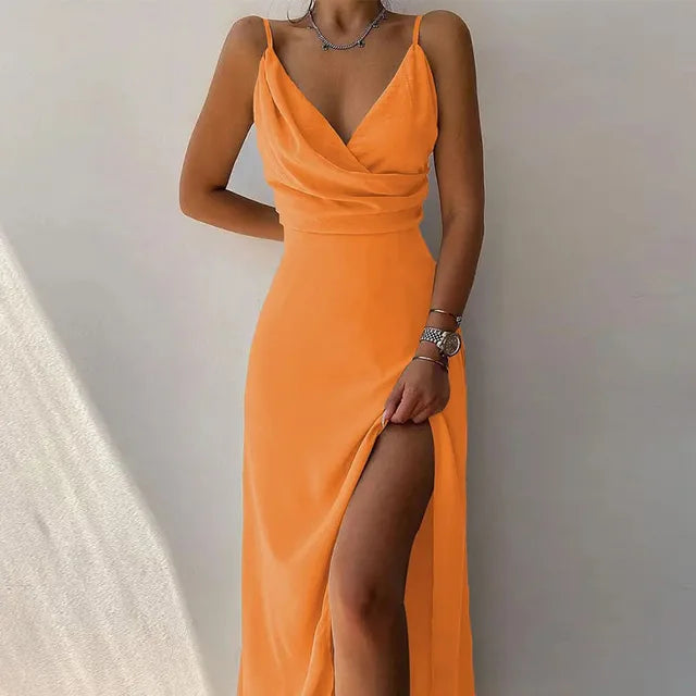 Raynalee | Chiffon Maxi Summer Dress for Women
