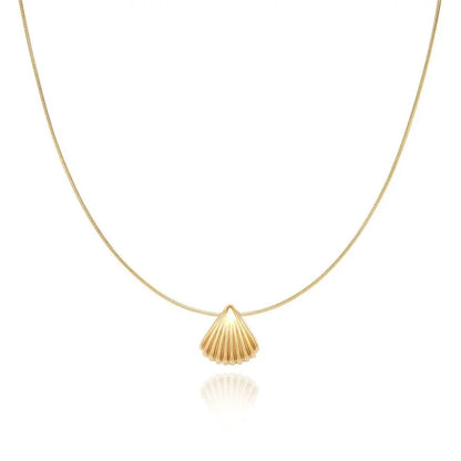 Sasha | Gouden Schelp Ketting