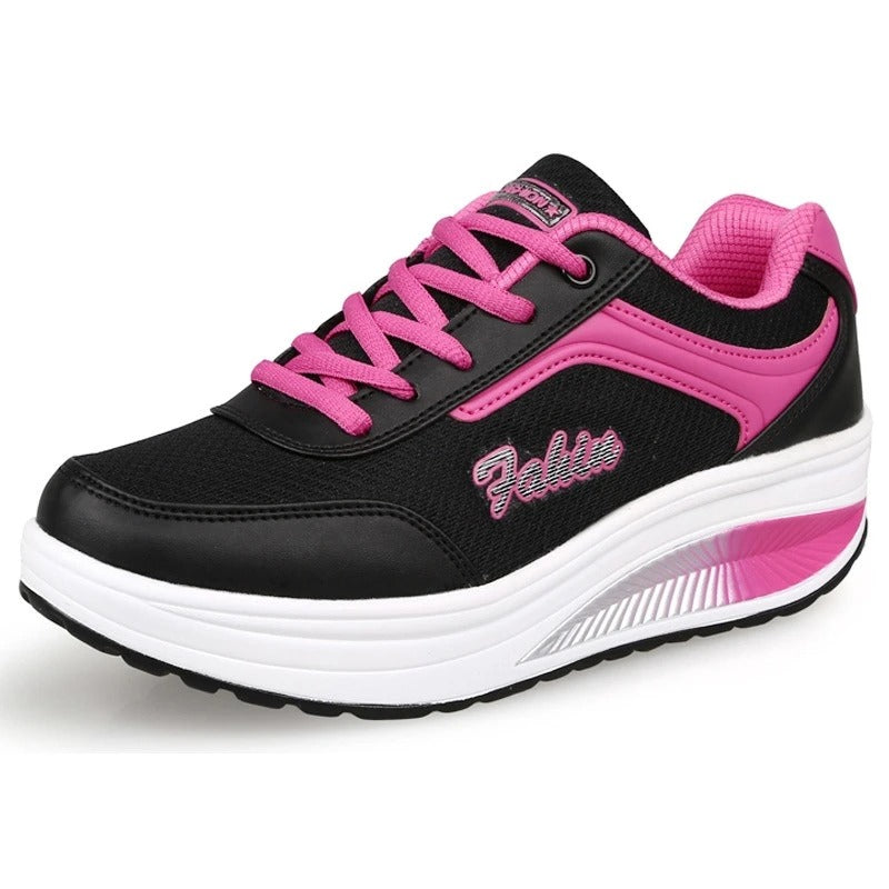 Maisey | Verhoogde Orthopedische Dames Sneakers met Sportieve Zool