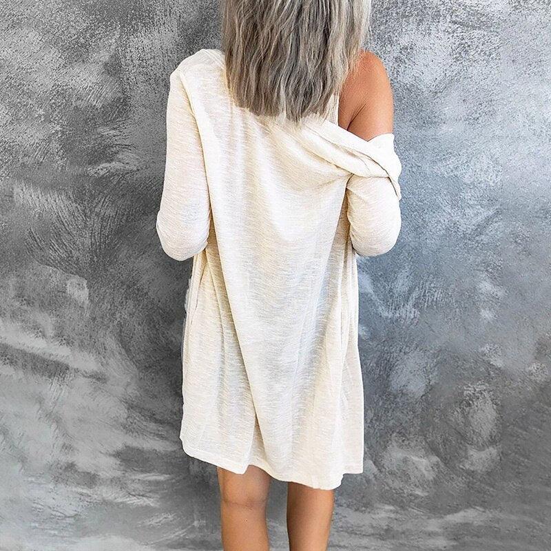 Trendy Luchtige Dames Cardigan met Knopen