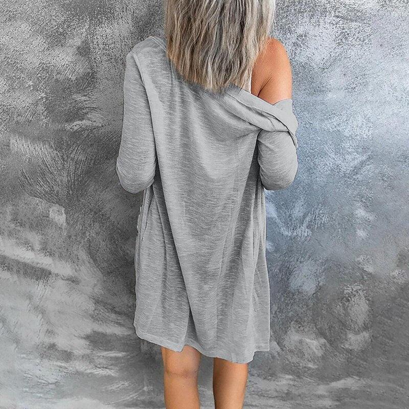 Trendy Luchtige Dames Cardigan met Knopen