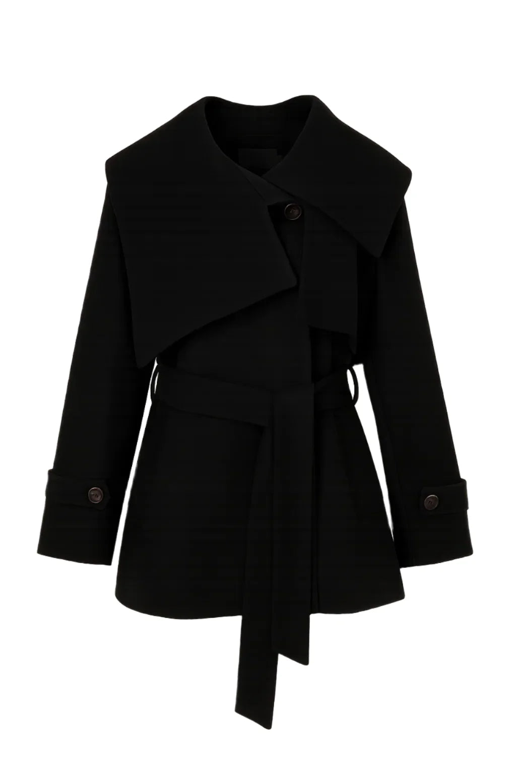 Stijlvolle Elegante Dames Trenchcoat Met Ceintuur