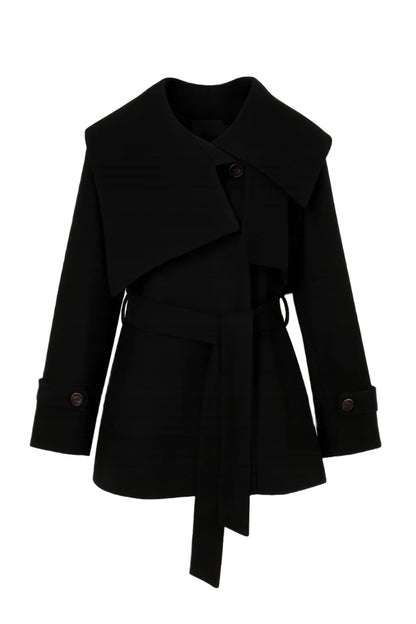 Stijlvolle Elegante Dames Trenchcoat Met Ceintuur