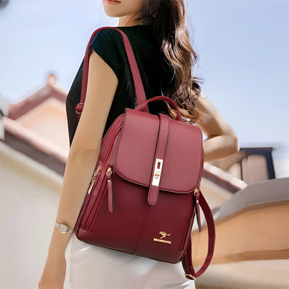Willa | Elegante Lederen Rucksack