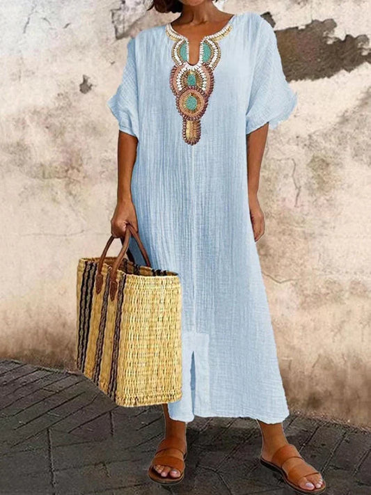 Dalisha | Zomerse Boho Maxi Jurk